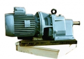 Cylindrical motor gear units